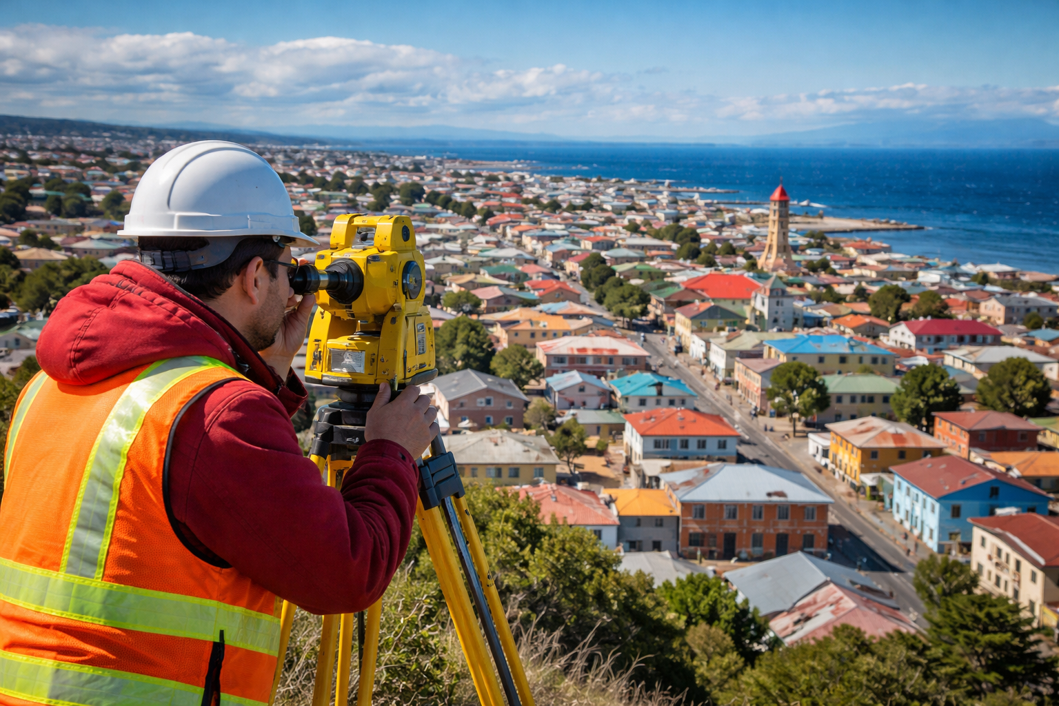 Topografía urbana Punta Arenas